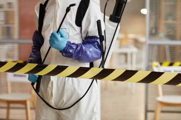 Professional Infectious Disease Decontamination technician working in Berkeley Heights, NJ